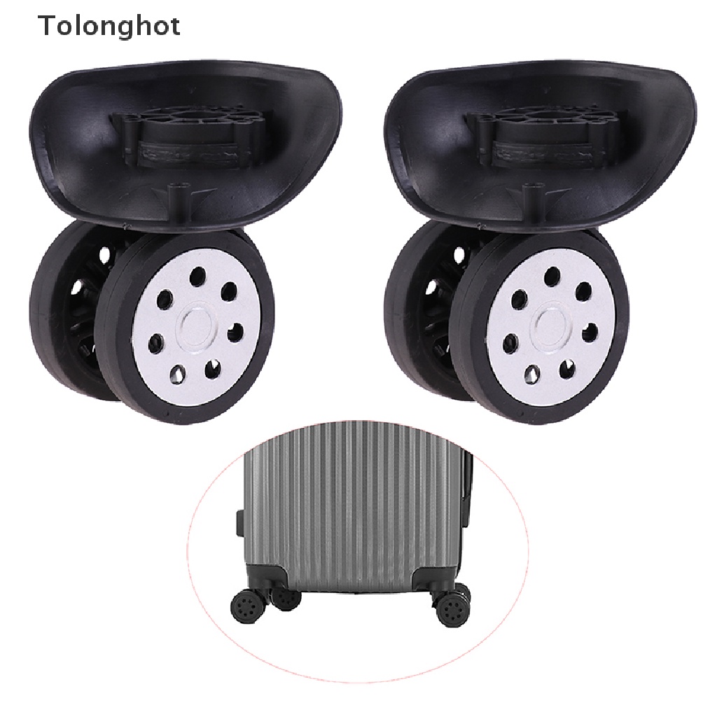 1 Cặp Vỏ Bọc Bánh Xe Vali Du Lịch Không Ồn Tiện Dụng