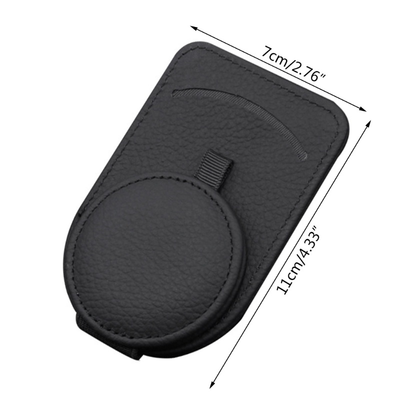 Giá Đỡ Mắt Kính / Thẻ Gắn Tấm Che Nắng Xe Hơi Tiện Dụng