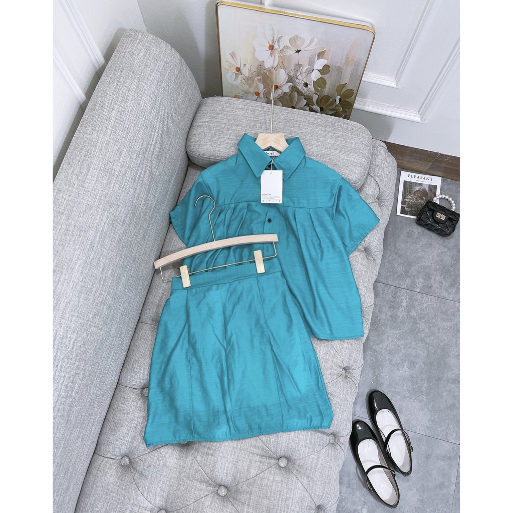 Set đồ nữ cá tính, set váy bộ đi chơi sang chảnh mùa hè đẹp 8A00131 | BigBuy360 - bigbuy360.vn