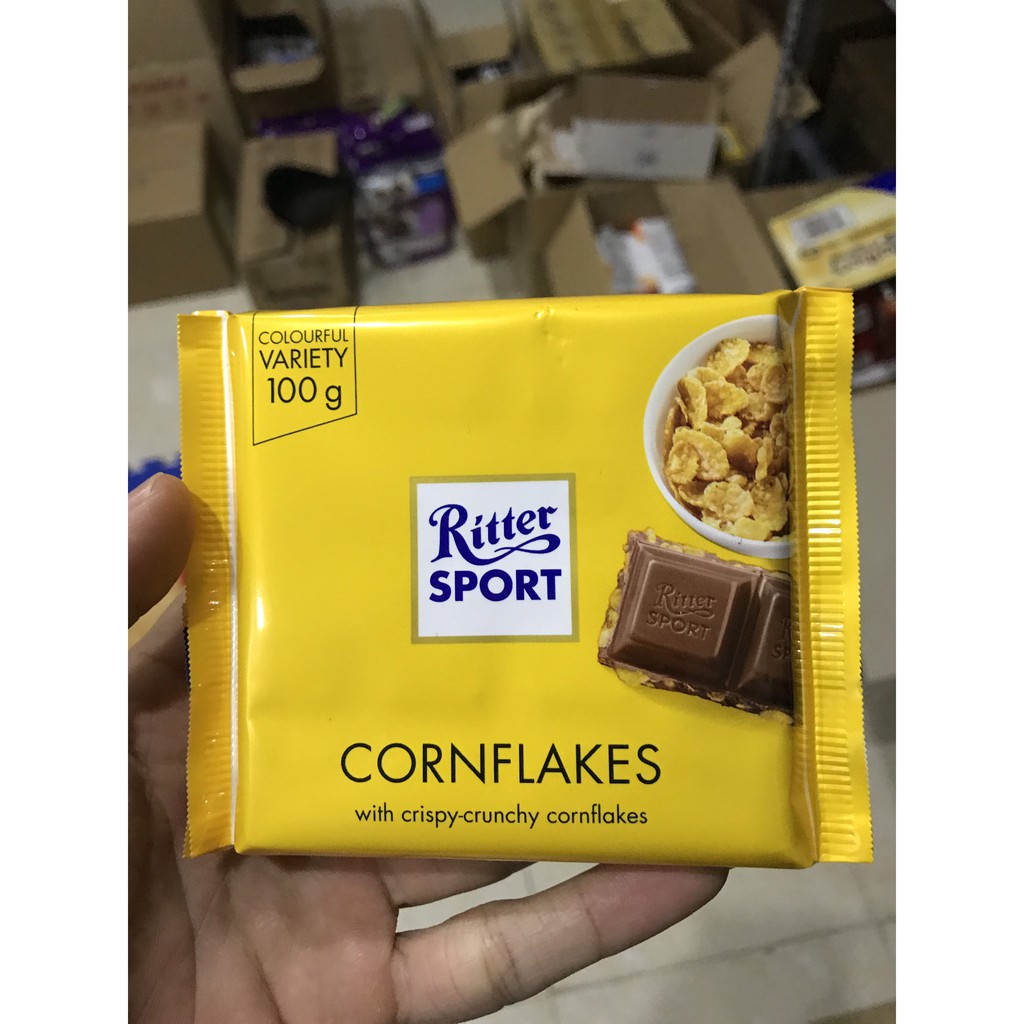 Sô cô la chocolate Ritter Sport Nhập Khẩu Đức -100gr