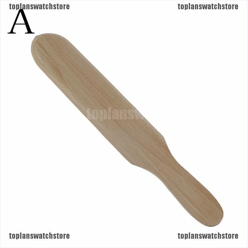 [COD Tope] Máy Làm Bánh Pancake Bằng Gỗ Crepe Tortilla Rake