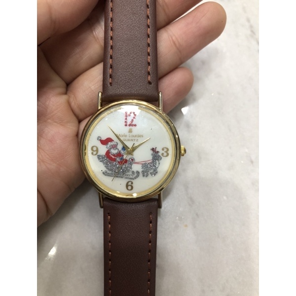 ĐỒNG HỒ SI NHẬT CHÍNH HÃNG DÂY DA DÀNH CHO NỮ - THƯƠNG HIỆU MARIE LOURDES