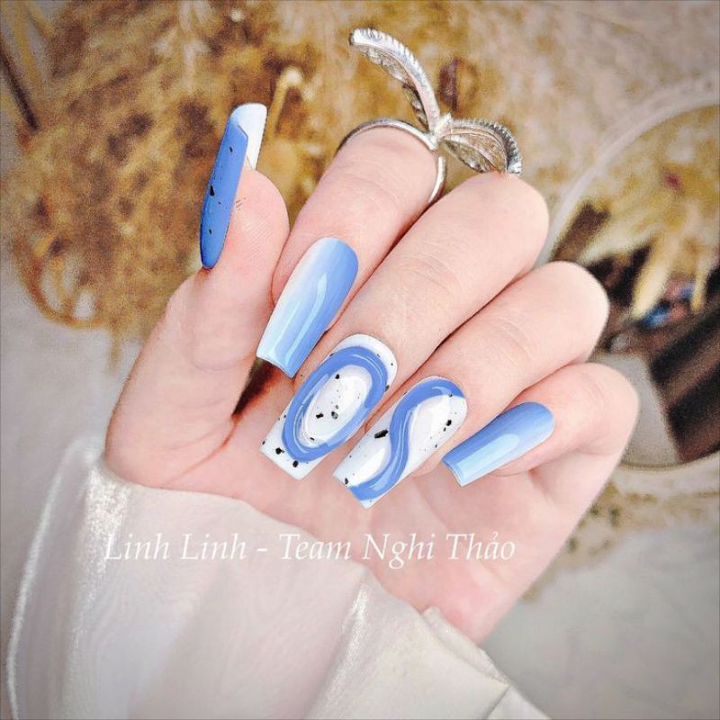 gel vẽ viền nổi trang trí móng,gel trang trí giọt sương nail