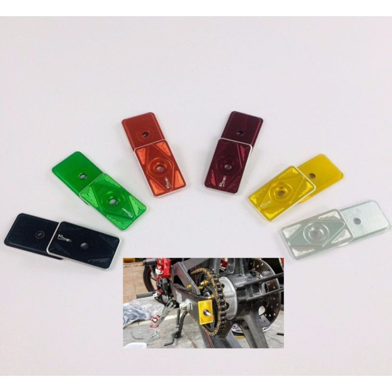 Pát tăng sên ex150 nhôm màu