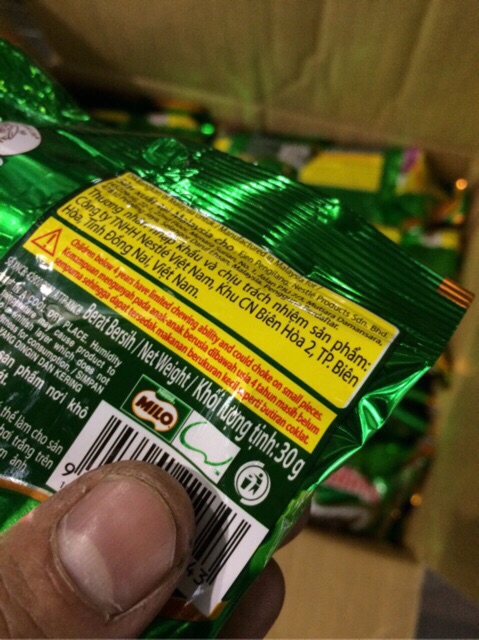 Kẹo Milo nuggest 25g date 1/2023