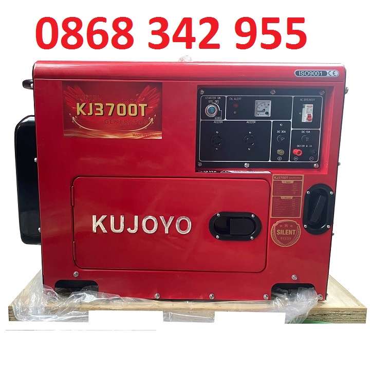 Máy Phát Điện Chạy Dầu 3Kw Kujoyo KJ3700T