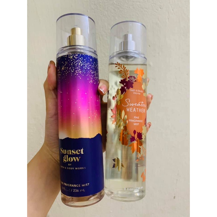 Xịt Thơm Body Mist Bath & Body Works Đủ Mùi 236ML - 3WICK STORE