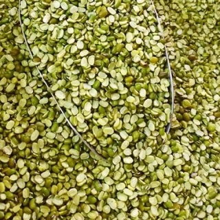 Đỗ xanh vỡ Đậu xanh tươi tách hạt/ 500g đậu phộng hạt tươi dùng chế biến được nhiều món ăn ngon 500gr