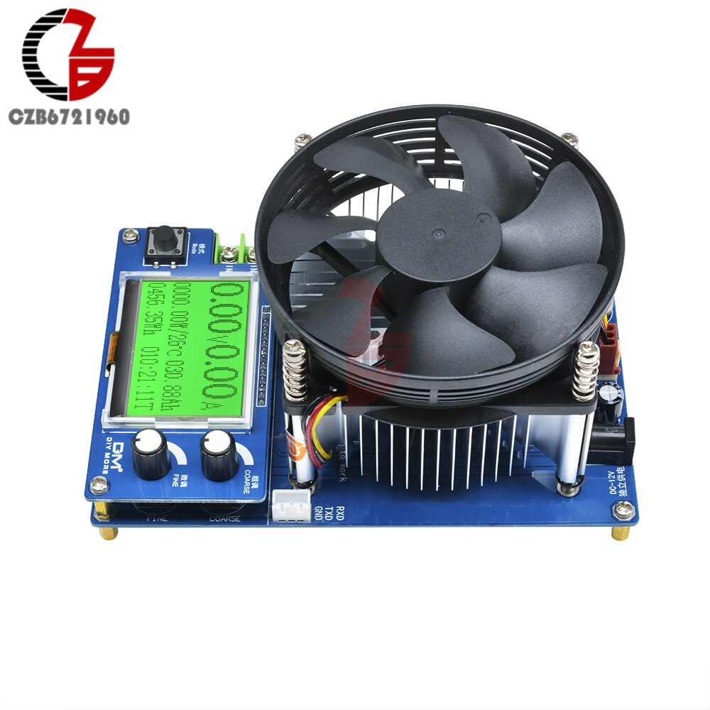 150V 10A 150W LCD Digital Adjustable Constant Current Electronic Load Battery Tester Lithium Discharge Capacity Voltage Meter