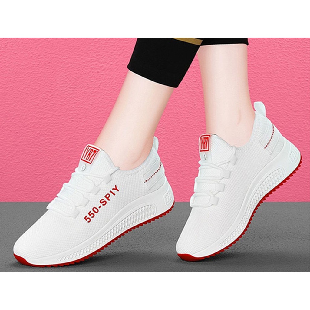 Giày Thể Thao Vải Nữ, Giày 550 SPIY, Đế Cao Su Êm, Dẻo - GN08