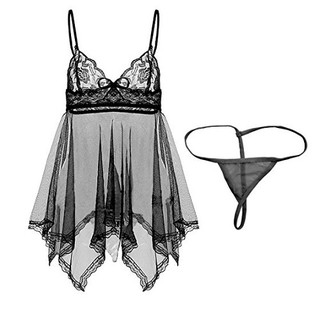 [ Mã FASHIONXANH44 giảm 10% tối đa 30K đơn 99K] Váy ngủ ren Sexy - Đầm ngủ Cosplay xuyên thấu