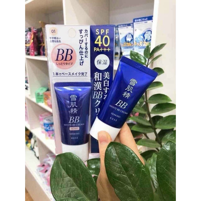 Kem Nền BB Kose Sekkisei White Cream 6 in 1(30g) Chuẩn Nhật