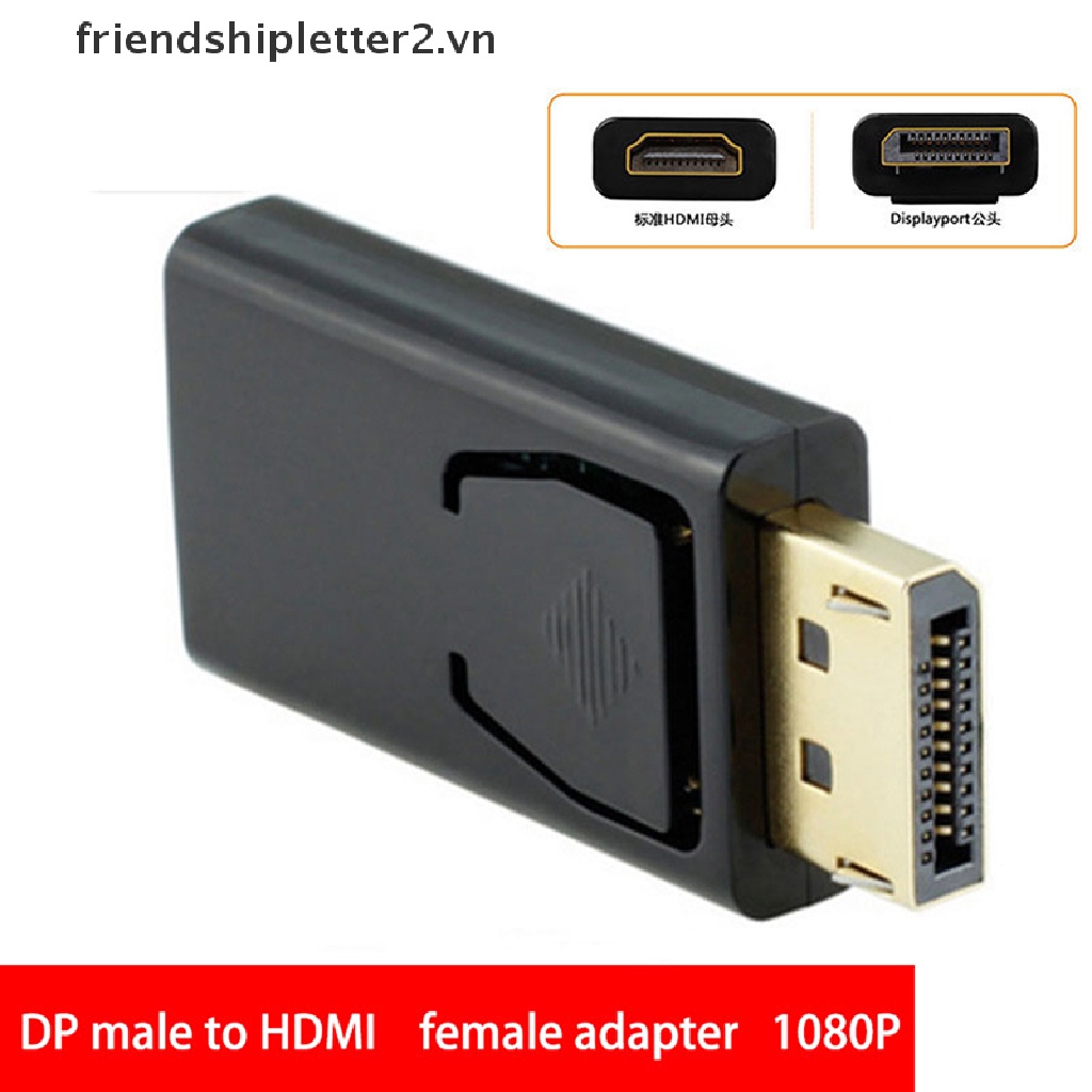 Đầu chuyển đổi cáp video Display Port sang HDMI HDTV PC 4K
