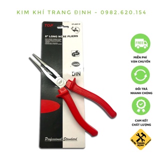 Kìm nhọn 6" 8" cán đỏ top