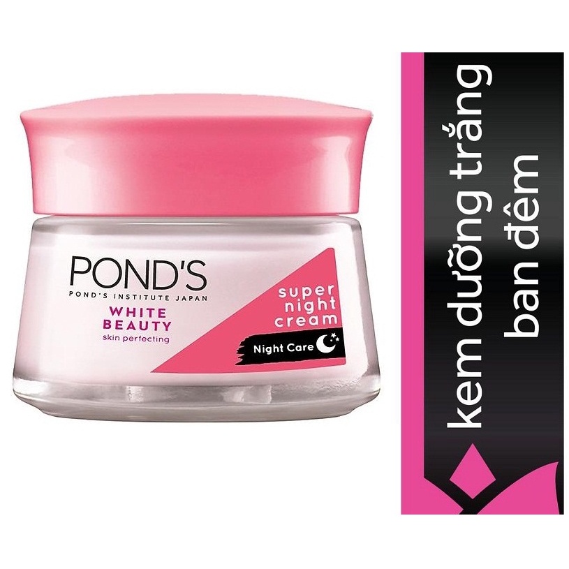 Kem dưỡng da Pond’s trắng hồng tinh khiết ban đêm 50g