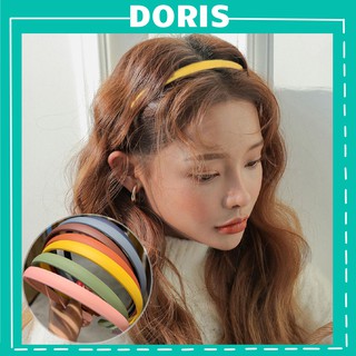 Băng đô cài tóc nhựa nhiều màu dễ thương - DORIS HOUSE