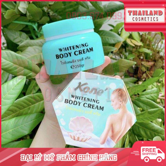 Kem Body Kone dưỡng trắng da Collagen, sữa dừa