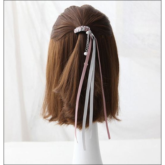 Buộc tóc hoa rơi Hàn quốc cổ trang dễ thương thiết kế sáng tạo đẹp thời trang cột tóc tiểu thư