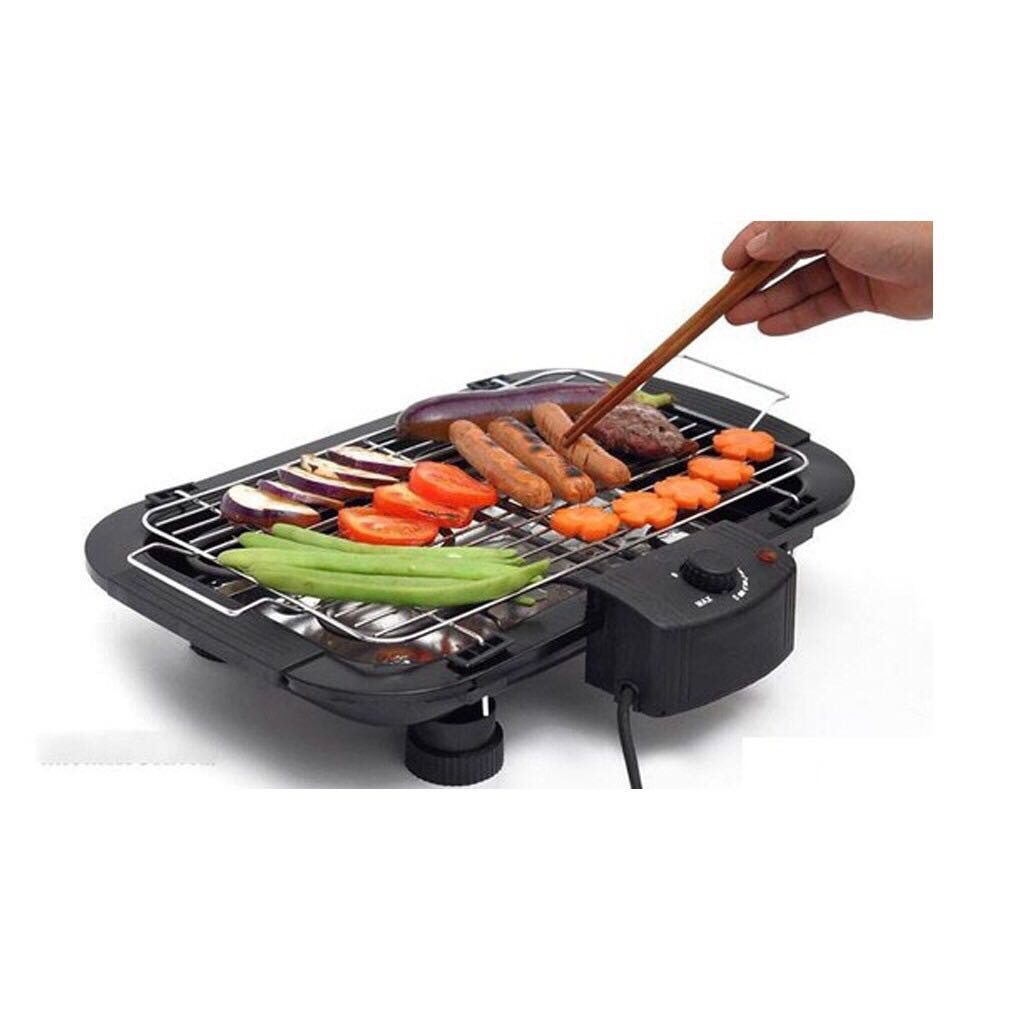 Bếp Nướng Điện BBQ Không Khói, Bếp Vỉ Nướng Điện Electric - Nướng Nhanh - Tiết Kiệm Điện - Hàng Loại 1 - FREESHIP