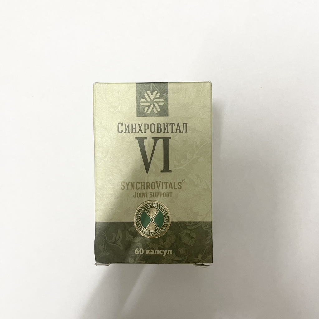 [ CHÍNH HÃNG ] - Synchrovitals VI Siberian, phục hồi mô sụn, tăng tiết dịch nhầy khớp, giúp khớp khỏe mạnh - Hộp 60v