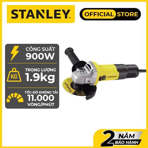 Máy mài cầm tay dùng điện Stanley STGS9100-B1 | 900W | Bảo hành 2 năm | Chính hãng | Thay thế cho mã STGS8100-B1