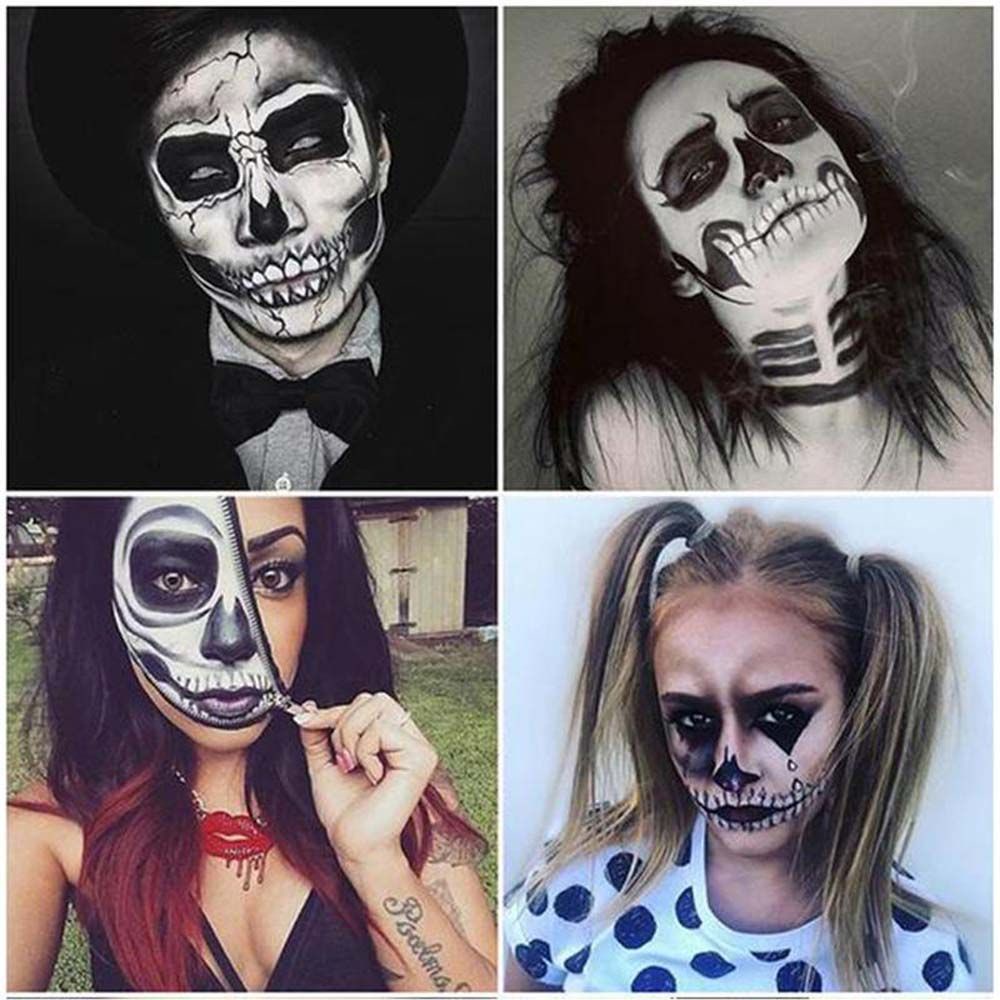 Aubrey (Hàng Mới Về) Kem Che Khuyết Điểm Chống Thấm Nước Trang Điểm Hóa Trang Halloween Nhiều Màu Sắc