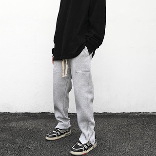 QUẦN ỐNG SUÔNG PHỐI ZIPPED UNISEX