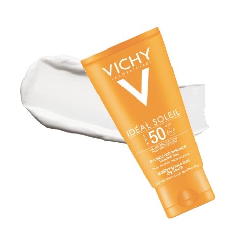 Kem chống nắng Vichy Capital Ideal Soleil SPF50 cho da dầu, da mụn, nhạy cảm (50ml)