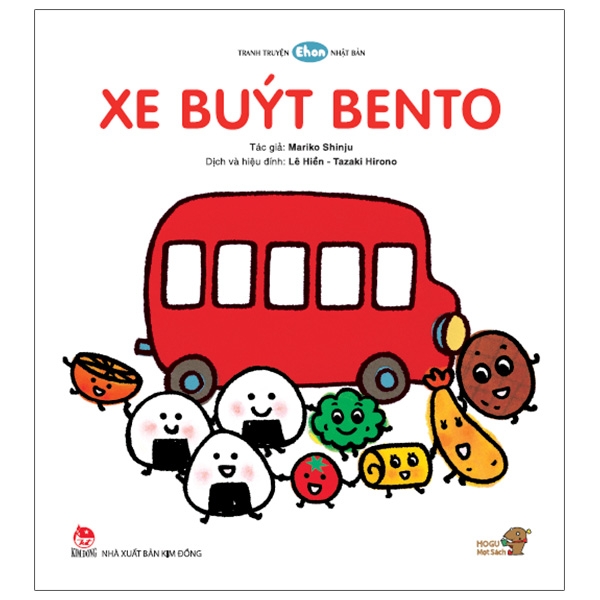 Sách Ehon - Mọt Sách Mogu - Xe Buýt Bento