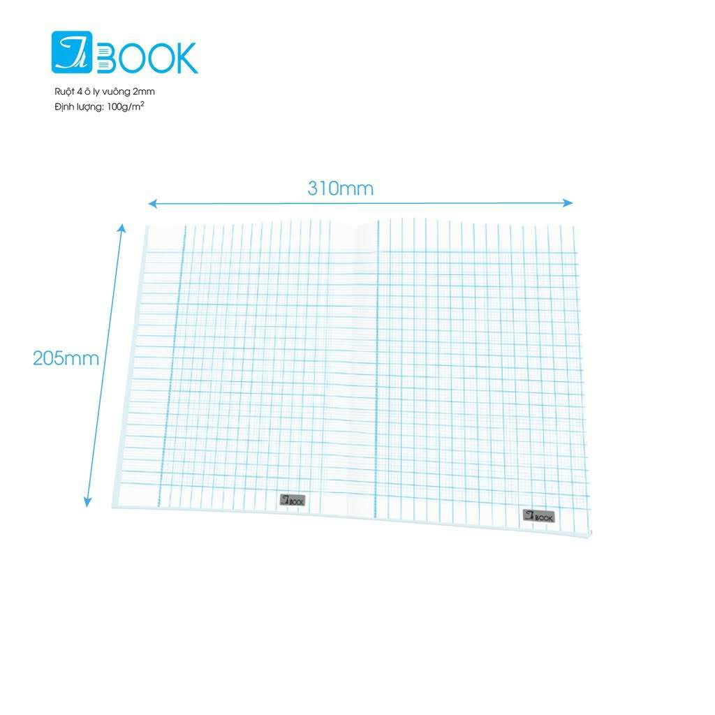 Tập học sinh 96 trang dày 100gsm hiệu Tabook