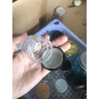 BỘ 5 HỦ THUỶ TINH 30ml nắp thiếc