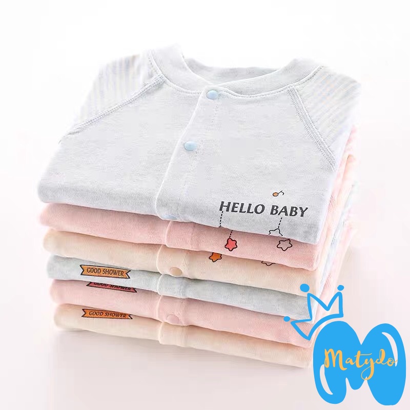 Bộ body cho bé dài tay MATYDO bộ đồ liền thân bodysuit cho trẻ sơ sinh 5-11kg cho bé