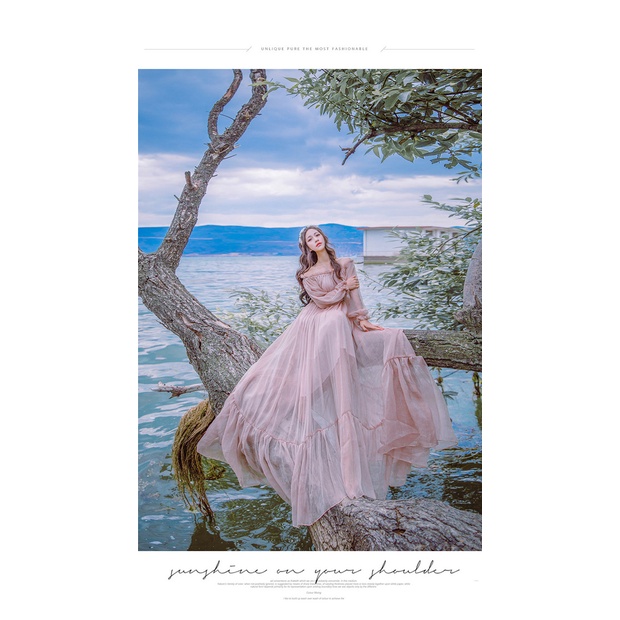 Giảm tối đa 50k đơn từ 250k NẮNGBOHO-Maxi hồng baby