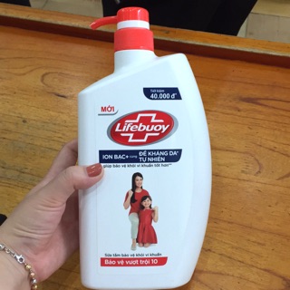 Sữa tắm Lifebuoy bảo vệ khỏi vi khuẩn 850g