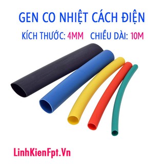 Gen co nhiệt cách điện nhiều kích thước