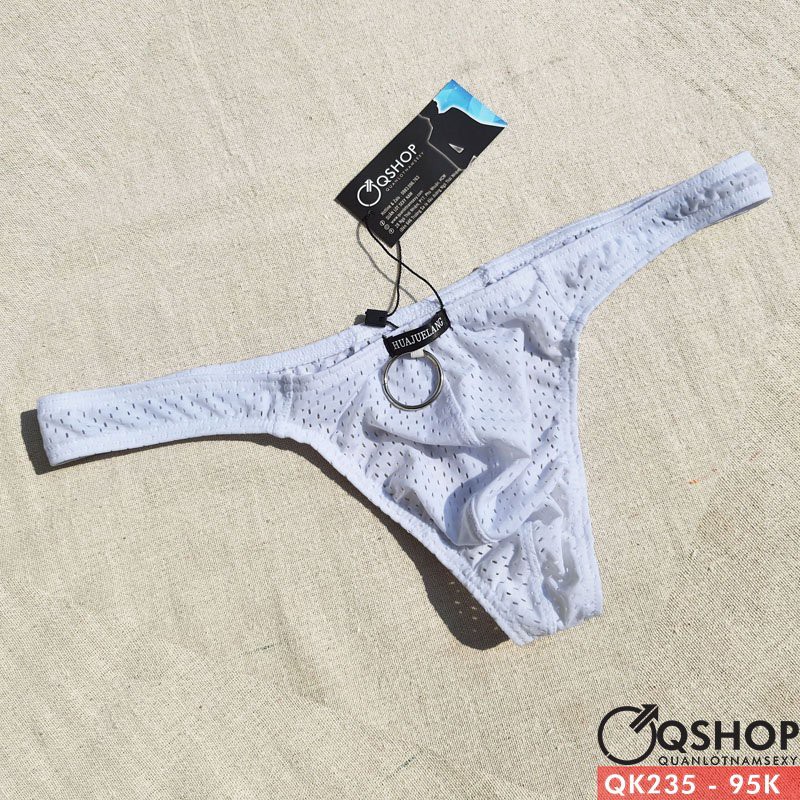 QUẦN LỌT KHE NAM THUN LƯỚI LỖ THOÁNG MÁT QSHOP QK235