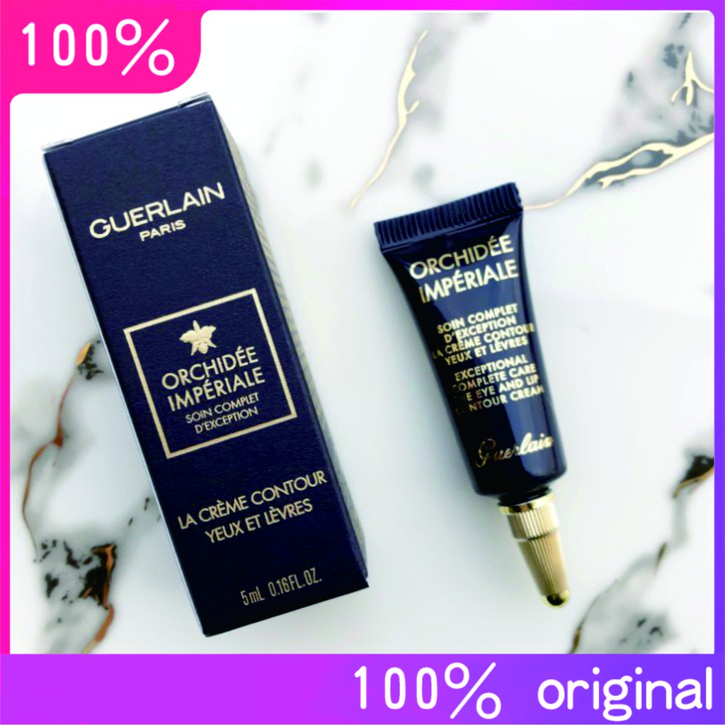 (New Product) Guerlain Facial Treatment Orchid Zhuo Energy Revitalizing Eye and Lip Cream 5ml