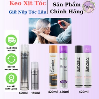 Keo xịt tóc cứng & mềm lavox 420ml
