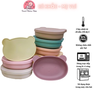 Khay ăn chống lật silicon cao cấp