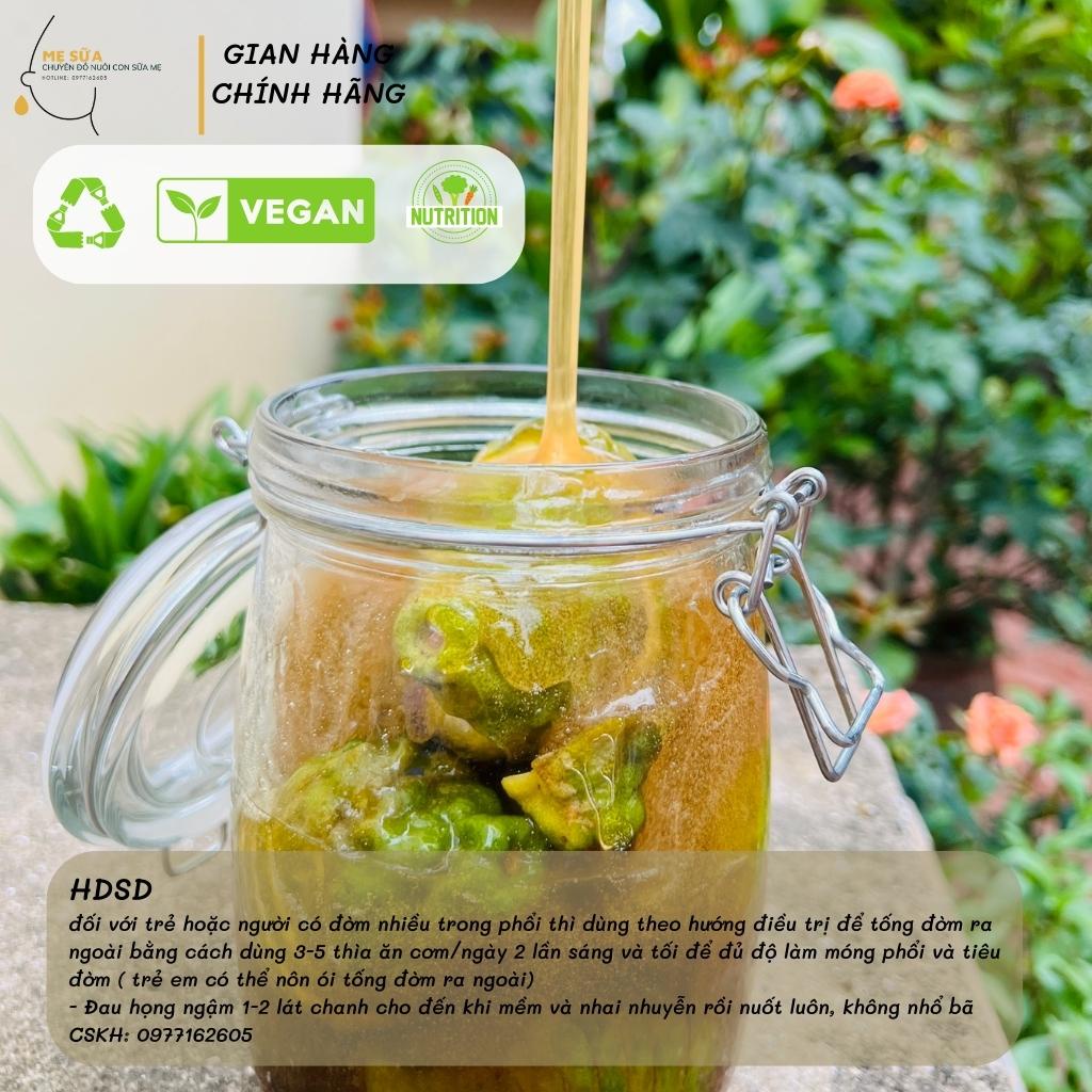 SIRO CHANH THÁI MẬT ONG + ĐƯỜNG PHÈN + HOA MUỐI DATE 5/2024