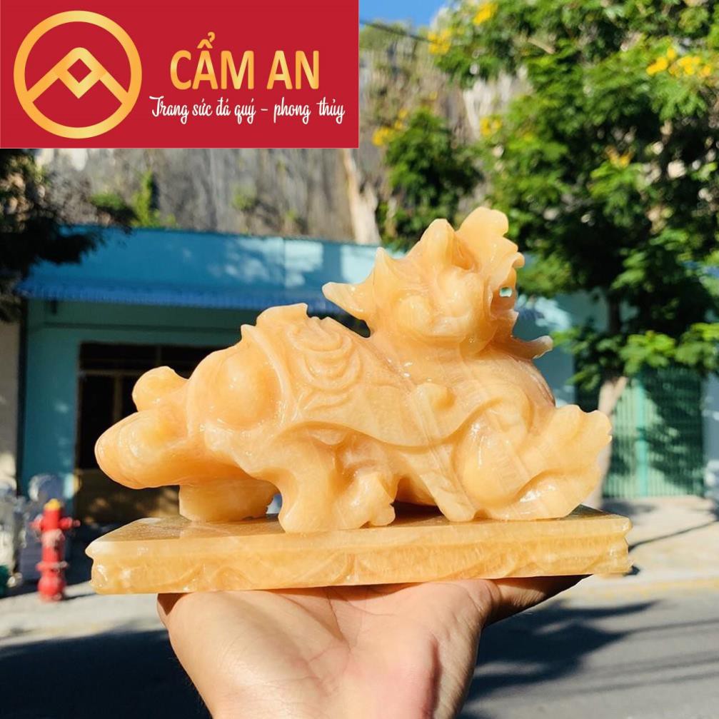 CẶP TỲ HƯU ĐÁ  HOÀNG LONG 16cm