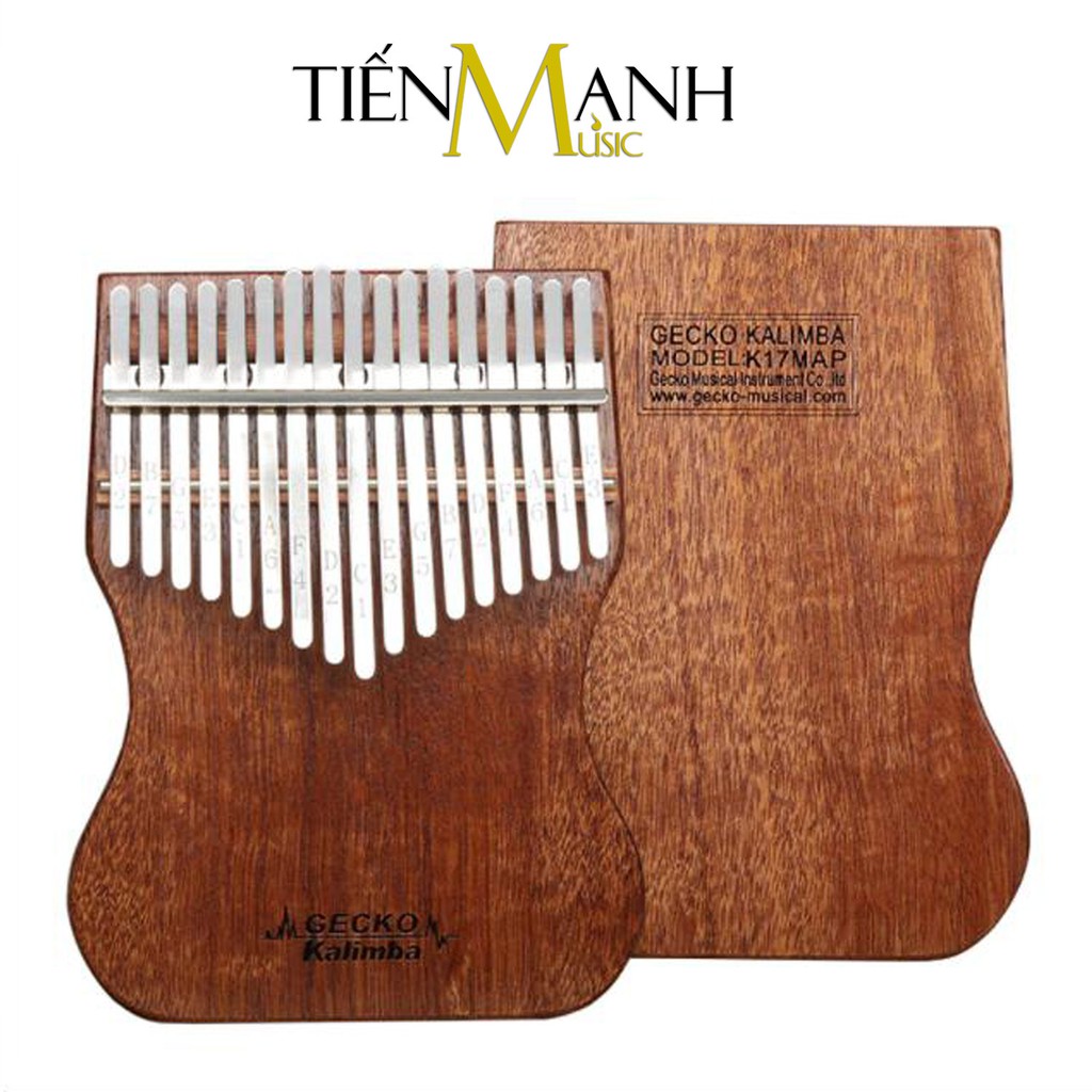 Đàn Kalimba Gecko 17 Phím K17MAPEQ (Có EQ - Gỗ Mahogany) - Nhạc Cụ Tiến Mạnh Music