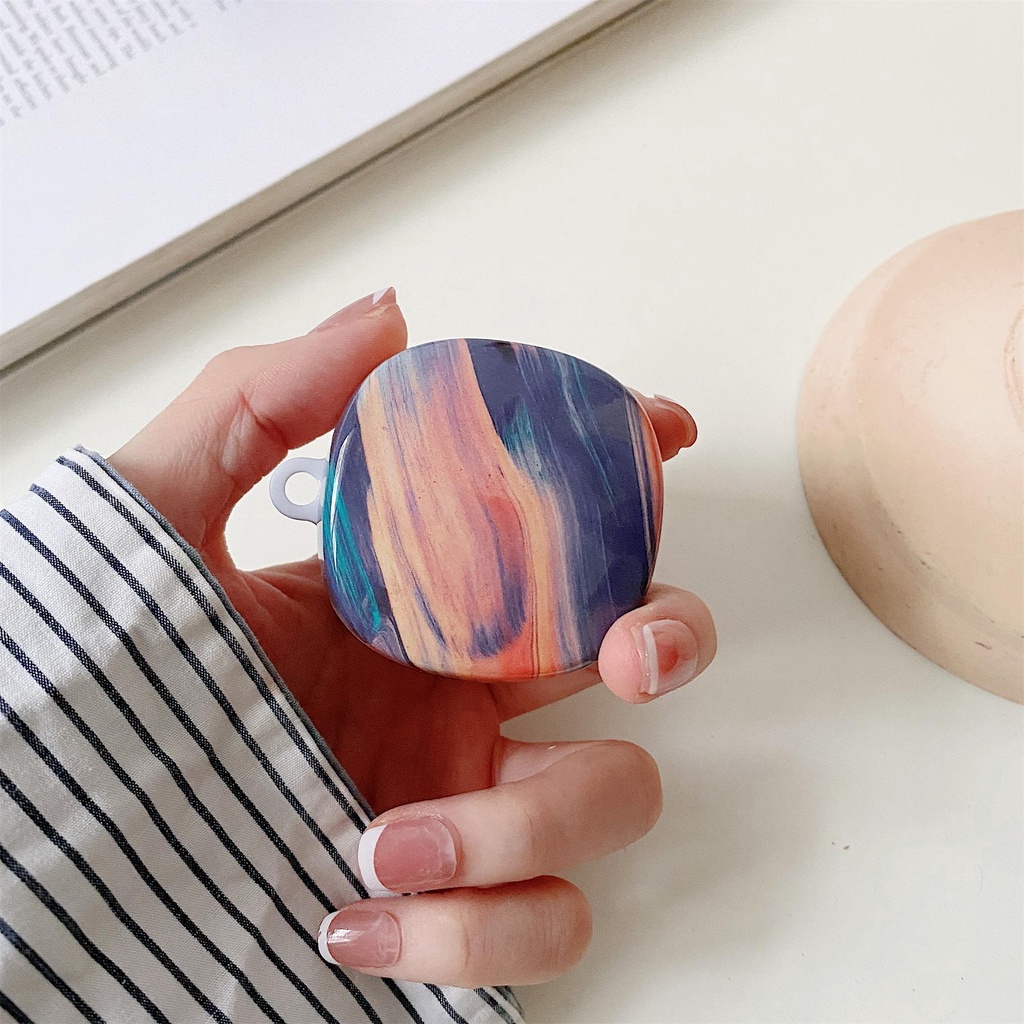 Marble Baseus Encok WM01 W01 Case Wireless Earphone Protection Anti-fall Earphone Cover Hard PC Plastic Charging Box