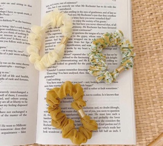 Set 3 chun cột tóc scrunchies bé