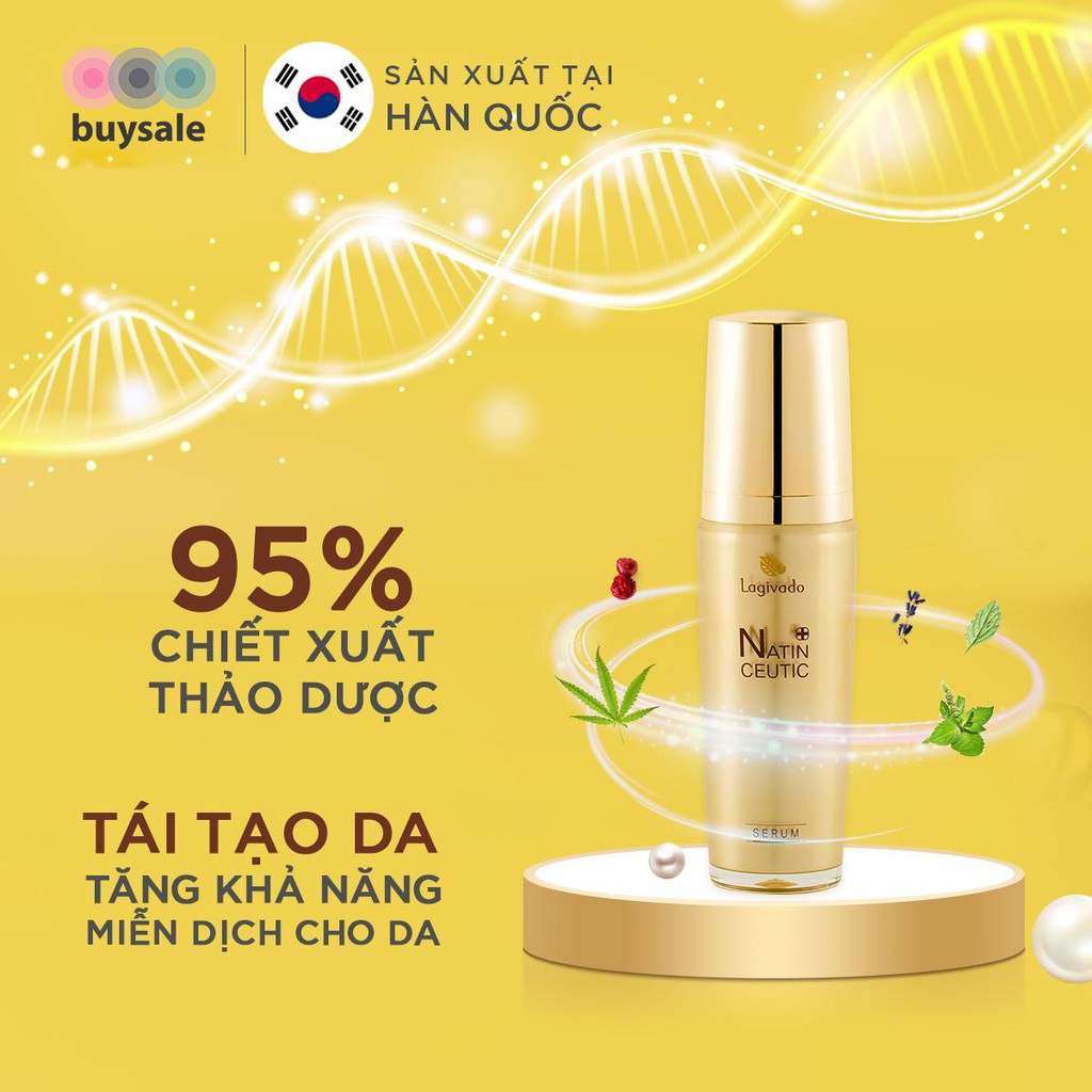 Tinh chất serum dưỡng chống lão hóa da HÀN QUỐC NATIN CEUTIC SERUM 50ml - Buysales