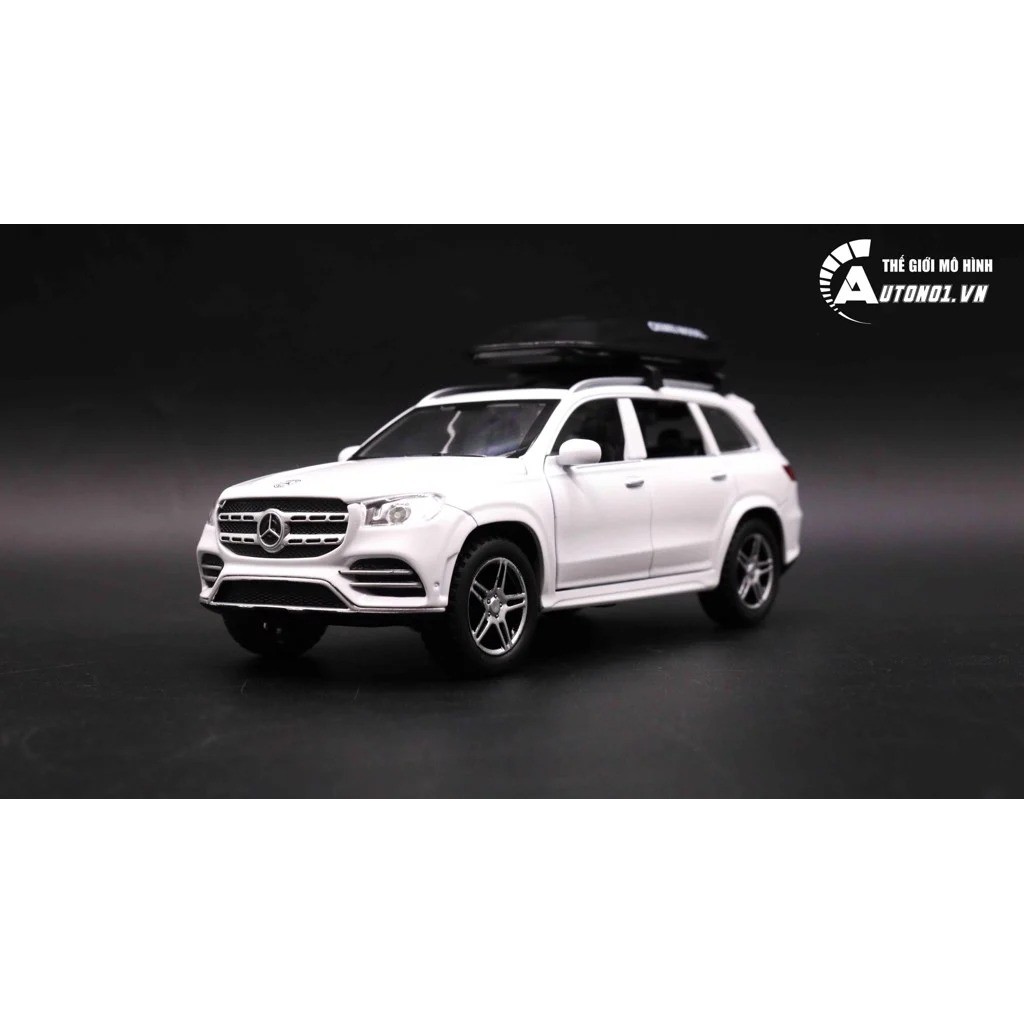 MÔ HÌNH XE MERCEDES GLS-580 CÓ MUI WHITE 1:32 ALLOY 7440