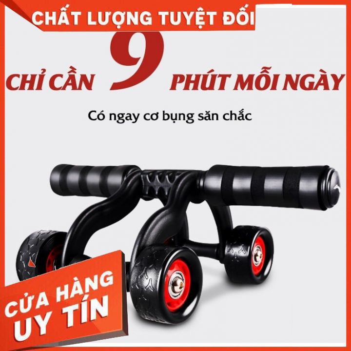 Con Lăn Tập Bụng 4 Bánh Đa Năng Tại Nhà Giúp Tăng Cơ Cùng Con Lăng Dụng Cụ Tập Cơ Bụng Cho Nam Nữ