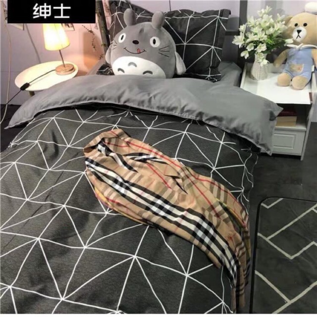 Set chăn ga Poly cotton