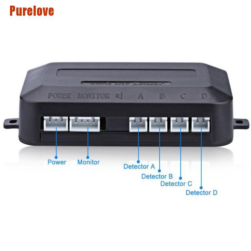 Hệ Thống Cảm Biến Đỗ Xe Có Đèn Led Màu Đen Thông Dụng Cho Xe Hơi | BigBuy360 - bigbuy360.vn