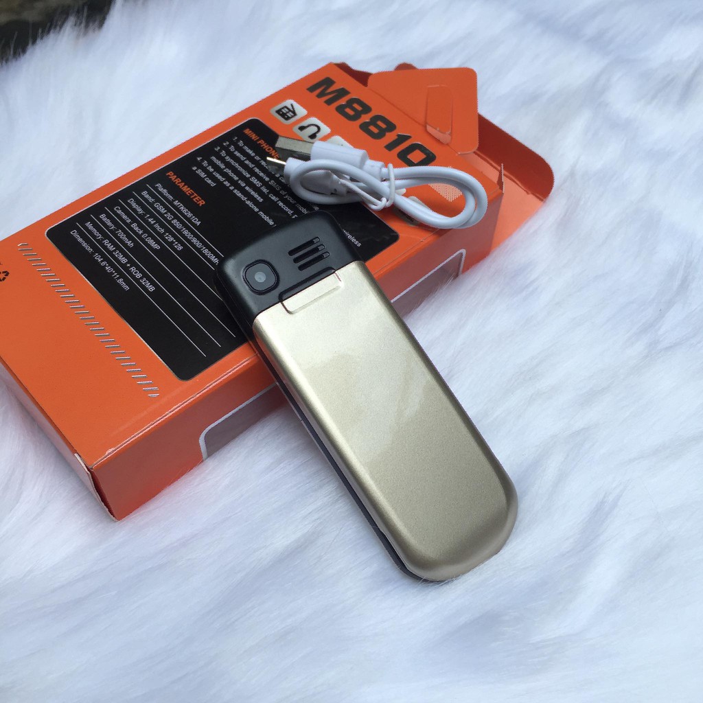 Điện Thoại Mini Nokia 8800 Nắp Trượt Siêu Nhỏ [Full box 100%] | BigBuy360 - bigbuy360.vn